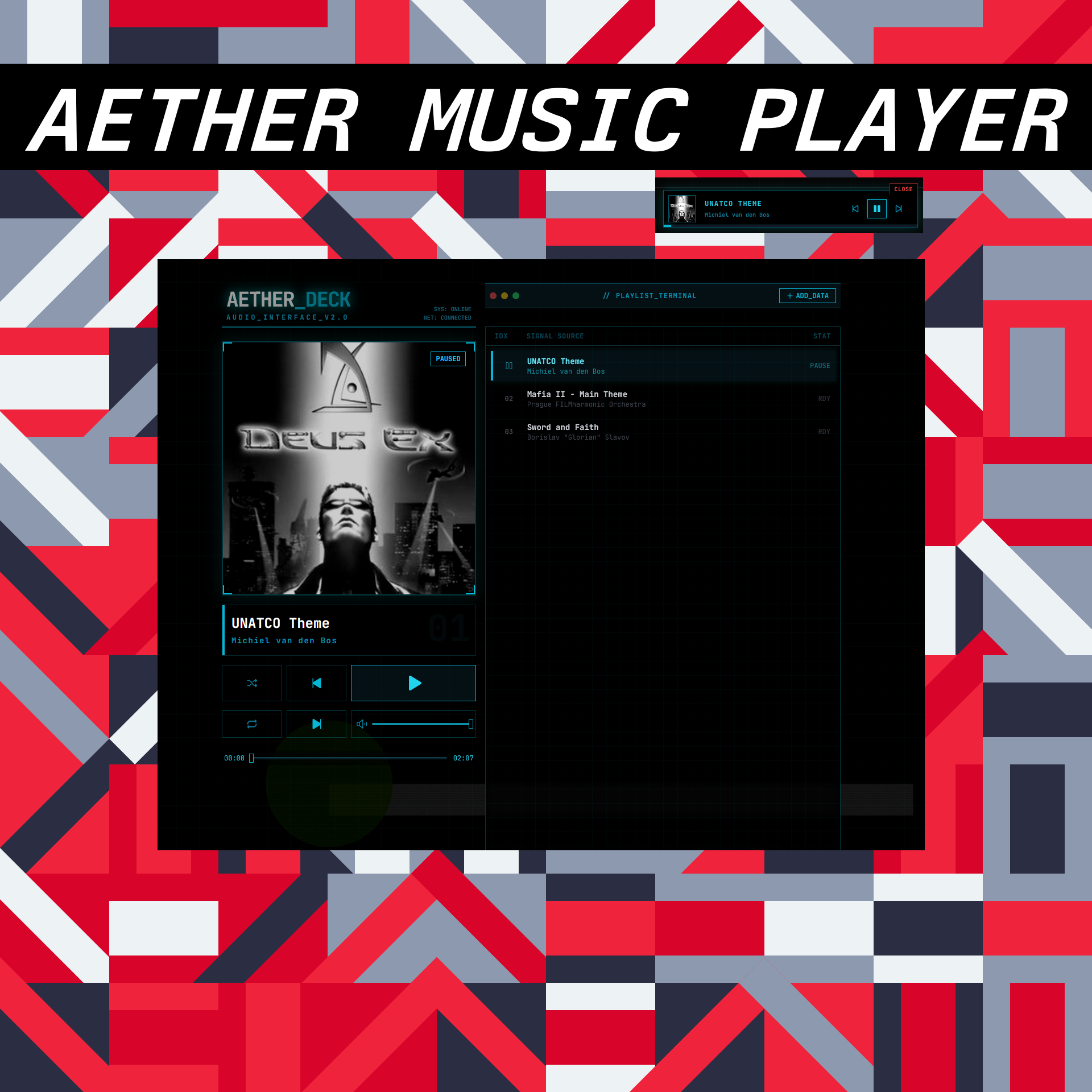 Aether Music Player